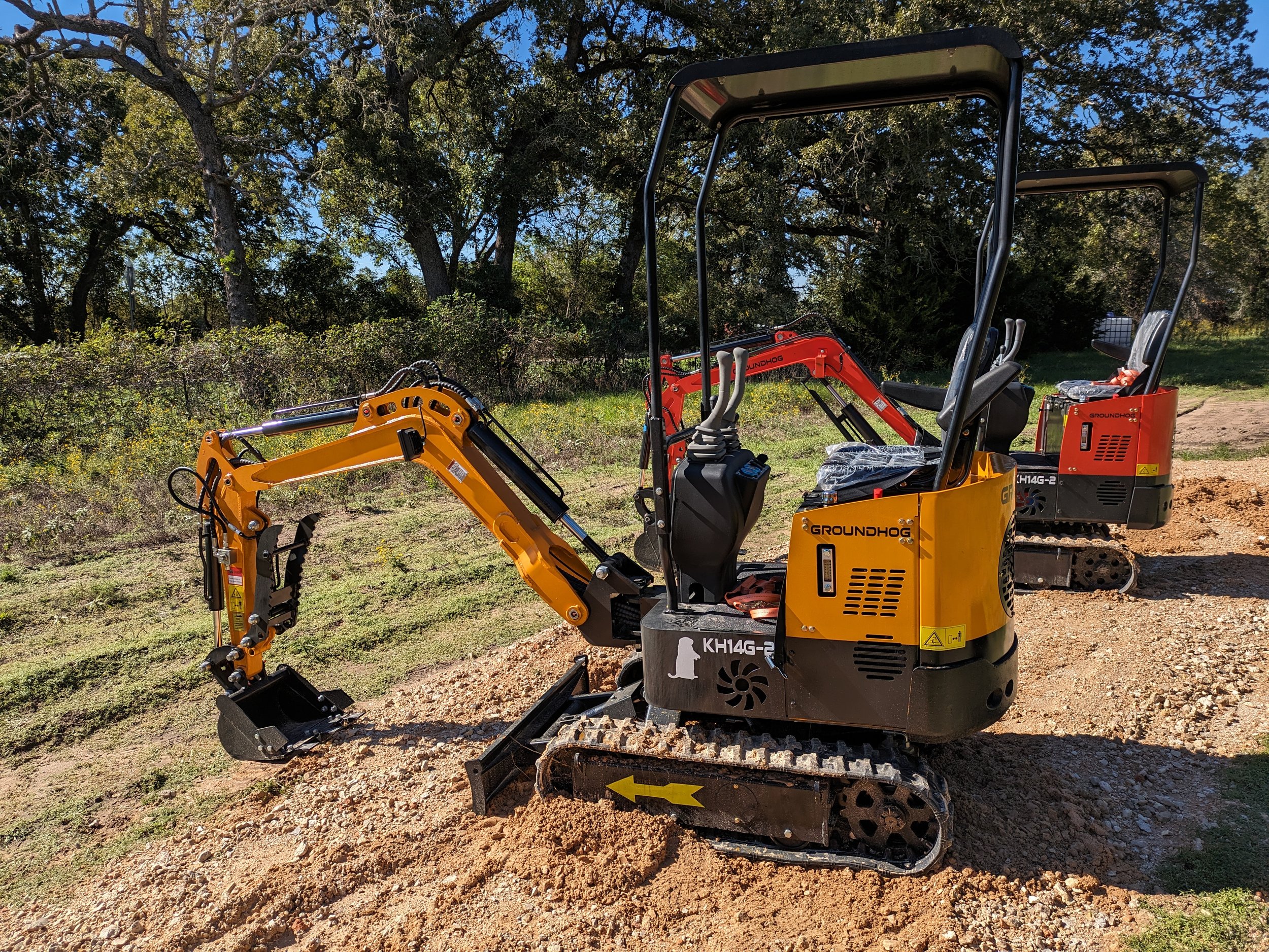 KH14G-2 | Mini Excavator | 1 Ton | Gas | 14 Series — Mini